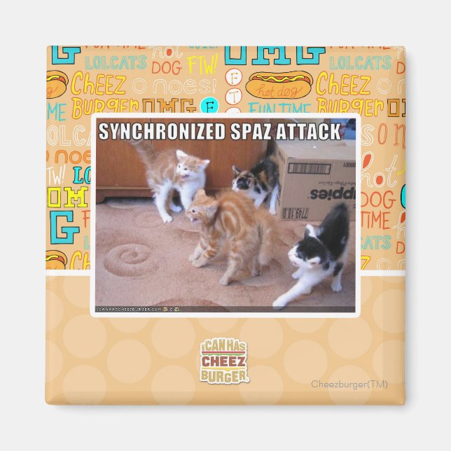 Sychronisierter Spaz-Angriff Magnet (Vorne)