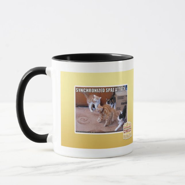 Sychronized Spaz Angriff Tasse (Links)