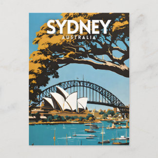 Sydney Australia Travel Postkarte