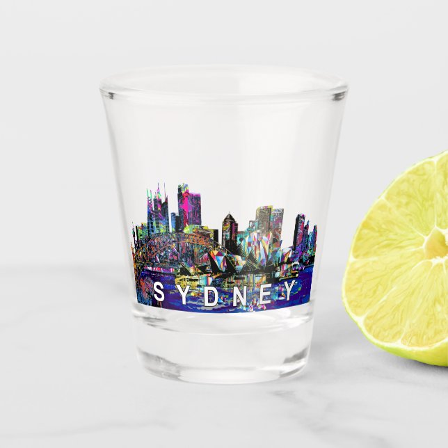 Sydney, Australie en verre de capture de graffiti (Devant)