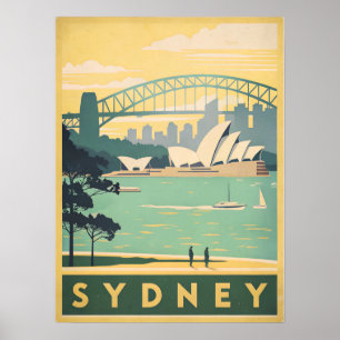 Sydney, Australien - Atemberaubende Ansichten von Poster