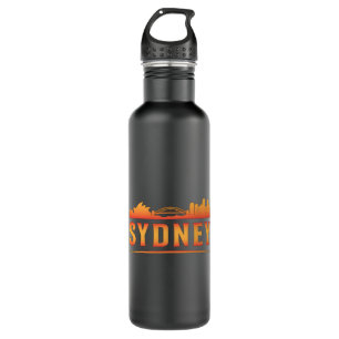 Sydney Australien City Skyline Cityscape Funny Ges Edelstahlflasche