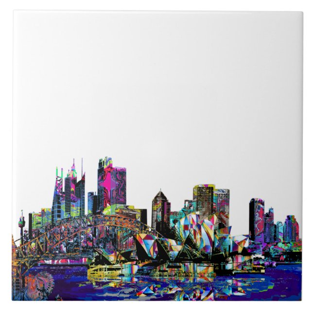 Sydney, Australien, Graffiti Fliese (Vorderseite)