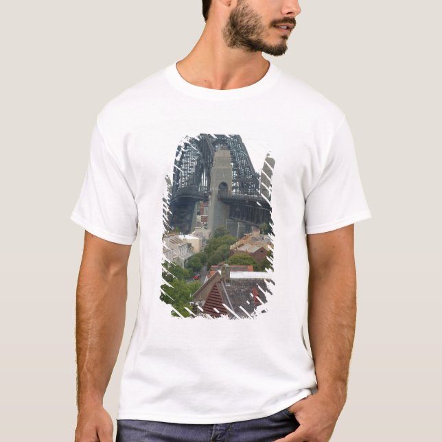 Sydney, Australien. Hafenbrücke. T-Shirt (Vorderseite)