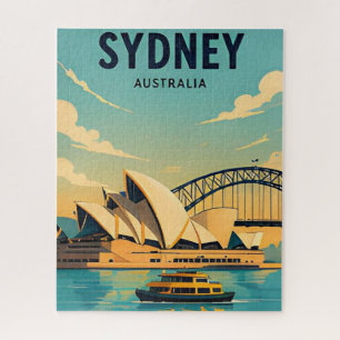 Sydney Australien Harbour Bridge Opernhaus Ansicht
