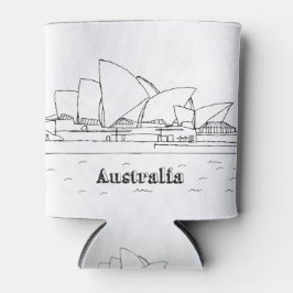 Sydney Australien Kunstferien Zeichnend Urlaub Kun Dosenkühler