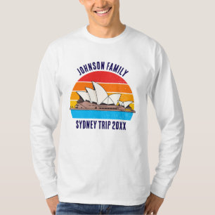 Sydney Australien Opernhaus Langarmshirt T-Shirt