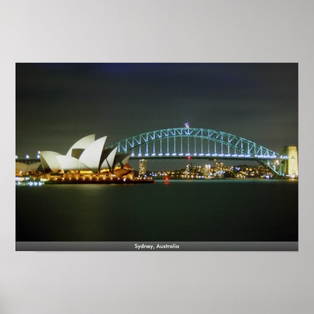 Sydney, Australien Poster (Vorne)
