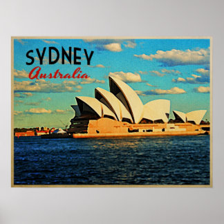 Sydney Australien Poster
