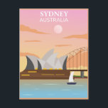 Sydney, Australien Postkarte<br><div class="desc">Sydney,  Australien</div>