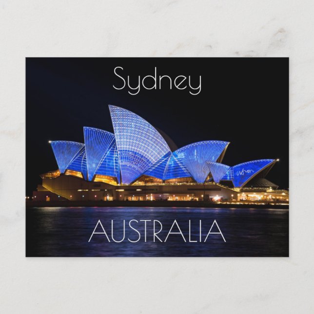 Sydney Australien Postkarte (Vorderseite)