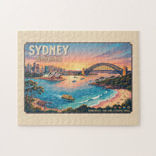 Sydney Australien Reiseplakat