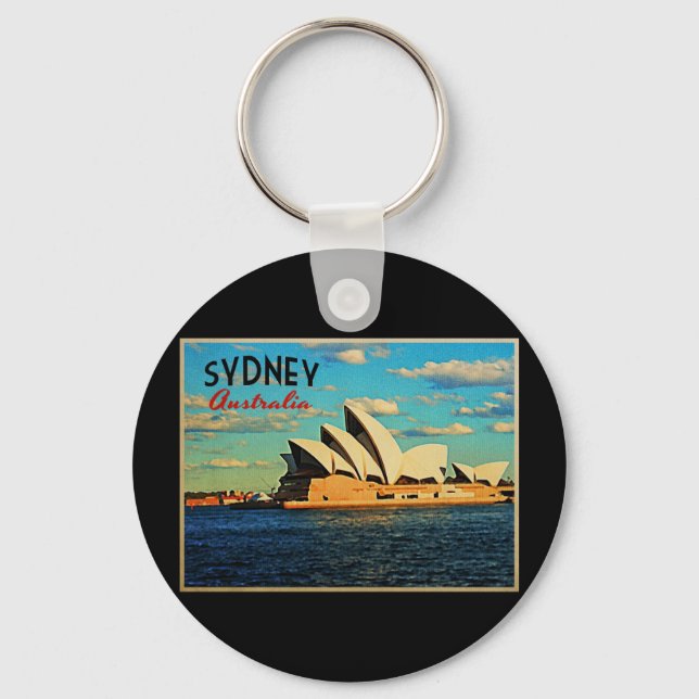 Sydney Australien Schlüsselanhänger (Vorderseite)