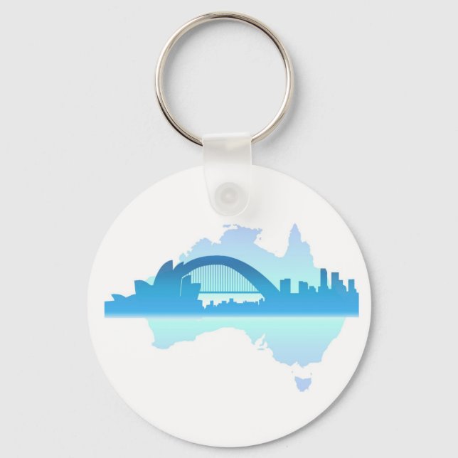 Sydney Australien Schlüsselanhänger (Vorderseite)