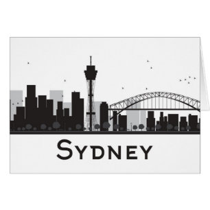 Sydney, Australien schwarze u. weiße