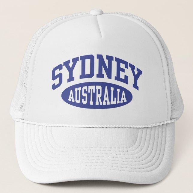 Sydney Australien Truckerkappe (Vorderseite)