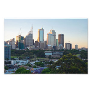 Sydney Business Center Wolkenkratzer Fotodruck