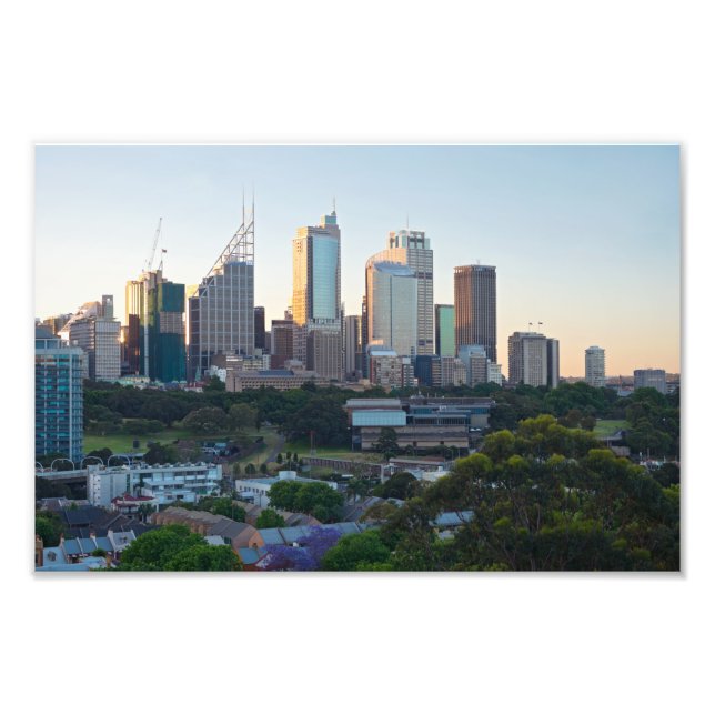 Sydney Business Center Wolkenkratzer Fotodruck (Vorne)