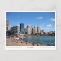 Sydney CBD urbane Skyline und Stadtlandschaft Aust