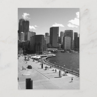 Sydney City Centre erschossen von der Sydney Opern Postkarte