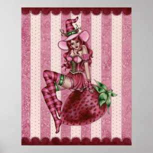 Sydney - Erdbeerhexe - Plakat