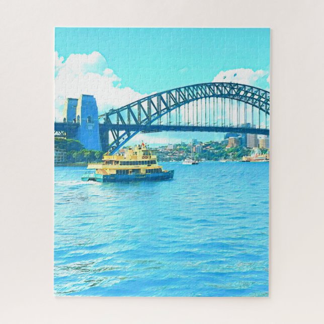 Sydney Ferry Harbour Bridge (Vertikal)