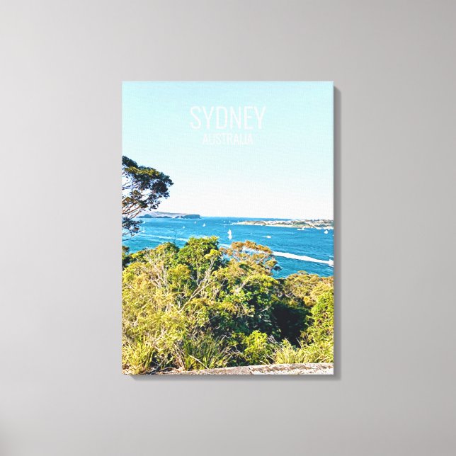 Sydney Georges Head Mosman Australien Leinwanddruck (Vorderseite)