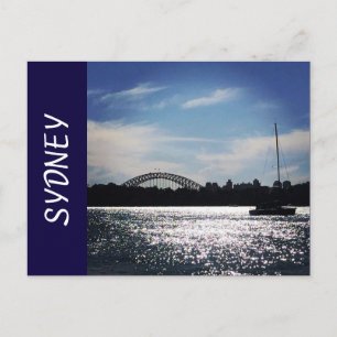 Sydney Glitzern Postkarte