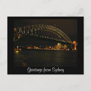Sydney-Grüße Postkarte