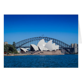 Sydney-Hafen auf einem schönen Morgen