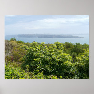 Sydney-Hafen Aussichtspunkt von Manly Poster