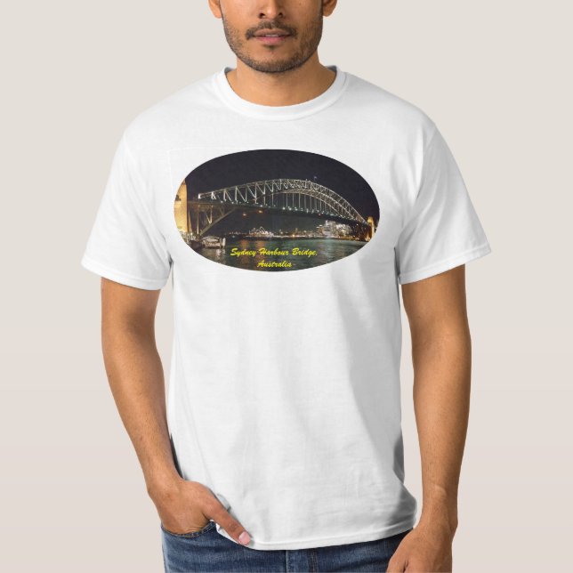 Sydney-Hafen-Brücke, Australien T-Shirt (Vorderseite)