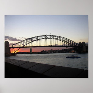 Sydney-Hafen-Brücke Poster