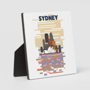 Sydney Hafen Fotoplatte