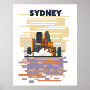 Sydney-Hafen Poster