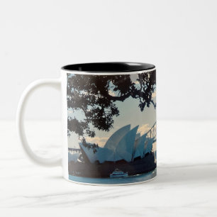 SYDNEY HARBOR OPERA HOUSE AUSTRALIA TASSE