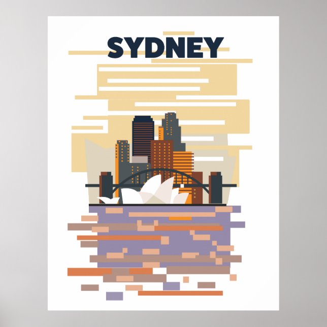 Sydney Harbor Poster (Vorne)