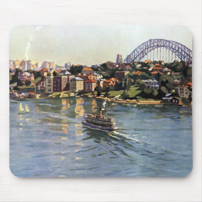 Sydney Harbour Australia Mousepad (Vorne)