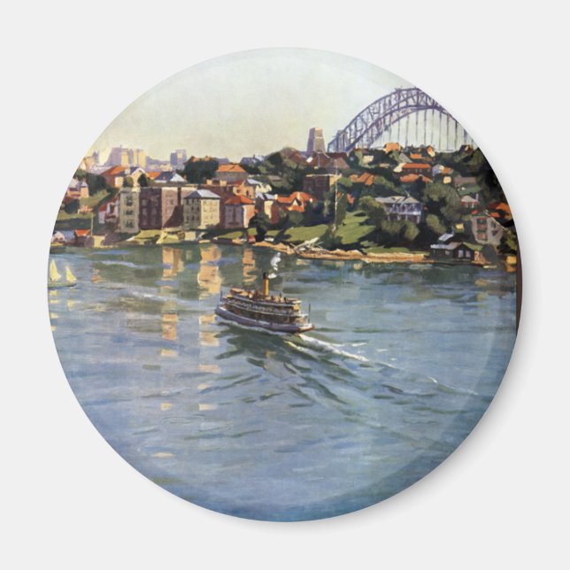 Sydney Harbour, Australien Magnet (Vorne)