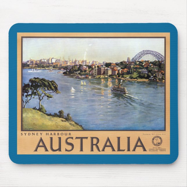 Sydney Harbour, Australien Mousepad (Vorne)