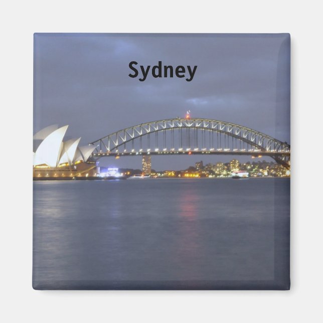 Sydney Harbour Bridge Australien Magnet (Vorne)
