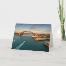 Sydney Harbour Bridge Luftkarten