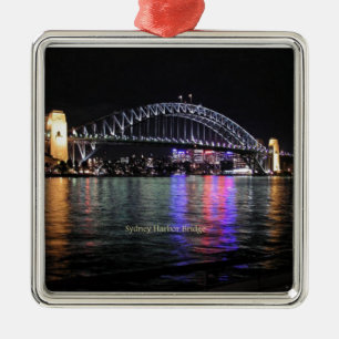 Sydney Harbour Bridge Ornament Aus Metall