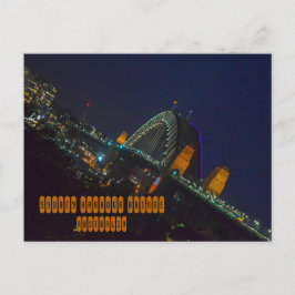 Sydney Harbour Bridge Postkarte