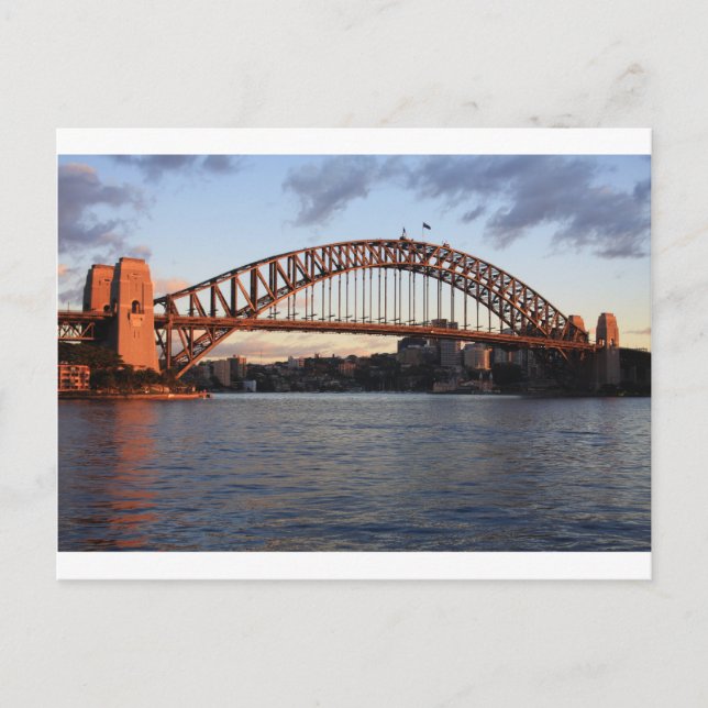 Sydney Harbour Bridge Postkarte (Vorderseite)