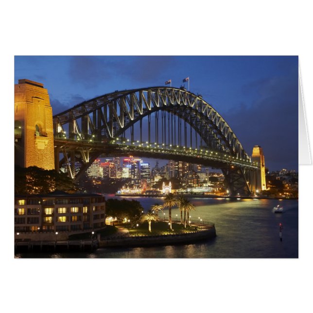 Sydney Harbour Bridge und Park Hyatt Sydney Hotel (Vorderseite (Horizontal))