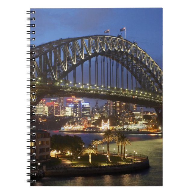 Sydney Harbour Bridge und Park Hyatt Sydney Hotel Notizblock (Vorderseite)