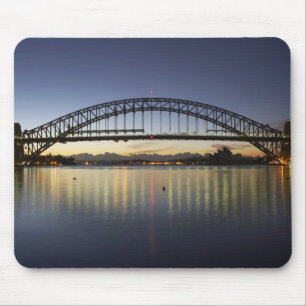 Sydney Harbour Bridge und Sydney Opernhaus Mousepad