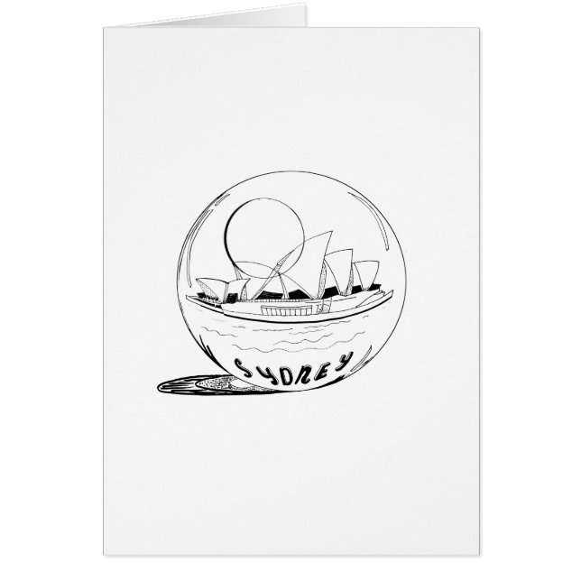 Sydney in einer Glaskugel (Vorne)