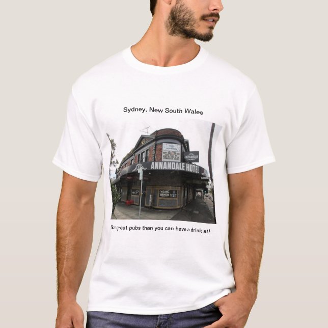 Sydney-Kneipen: Annandale Hotel-T - Shirt (Vorderseite)